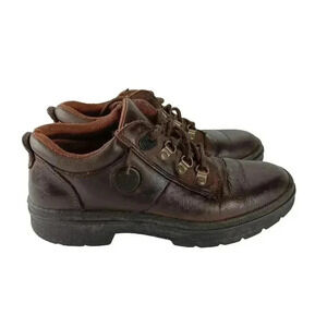 Timberland Women's Brown Leather Lace Up Casual Oxford Shoes - 7.5 M